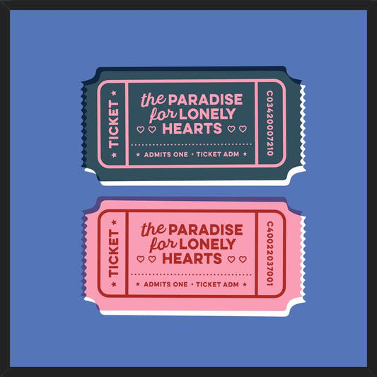 Cuadro Paradise Lonely Hearts Blue