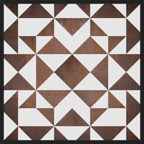 Cuadro Geométrico Triangulos - Moderno