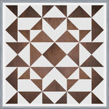 Cuadro Geométrico Triangulos - Moderno