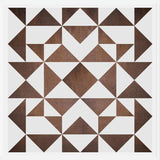 Cuadro Geométrico Triangulos - Moderno