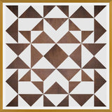 Cuadro Geométrico Triangulos - Moderno