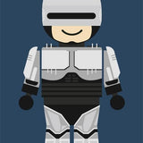 Canvas RoboCop Toy