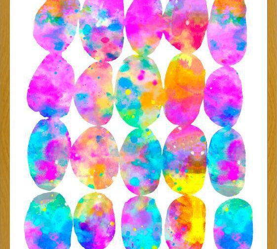 Cuadro Colorful Abstract Circles