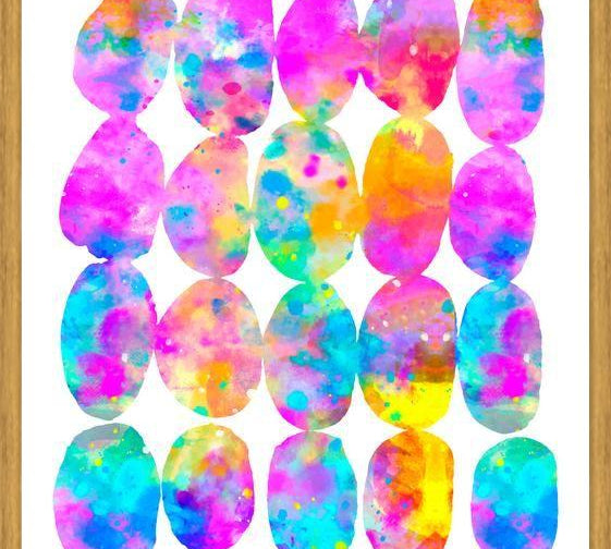 Cuadro Colorful Abstract Circles