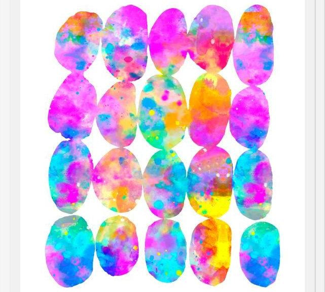 Cuadro Colorful Abstract Circles