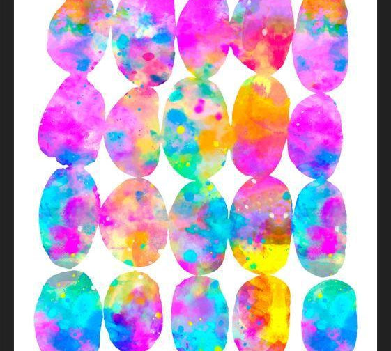 Cuadro Colorful Abstract Circles