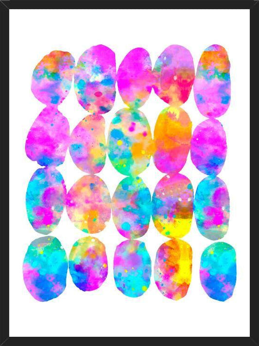 Cuadro Colorful Abstract Circles