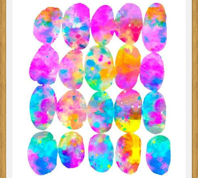 Cuadro Colorful Abstract Circles