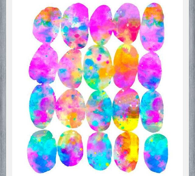 Cuadro Colorful Abstract Circles