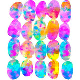 Canvas Colorful Abstract Circles