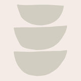 Canvas Simple shapes in soft tones 3