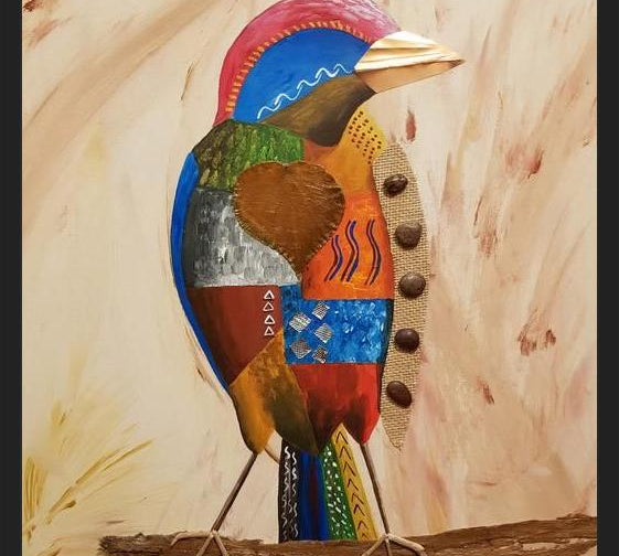 Cuadro Pájaro 1