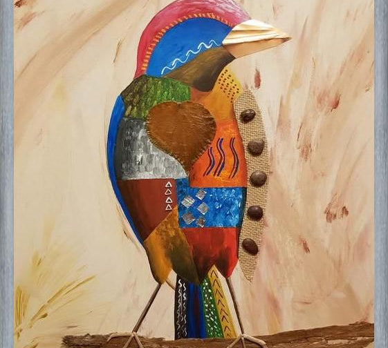 Cuadro Pájaro 1