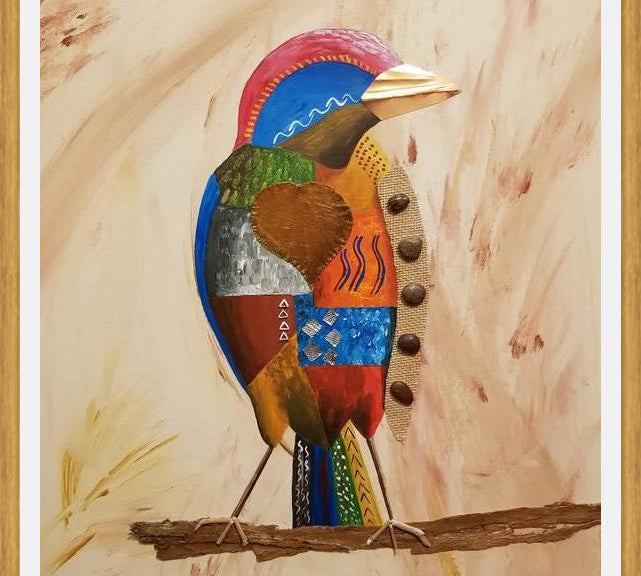 Cuadro Pájaro 1