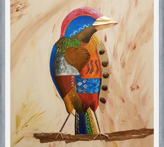 Cuadro Pájaro 1