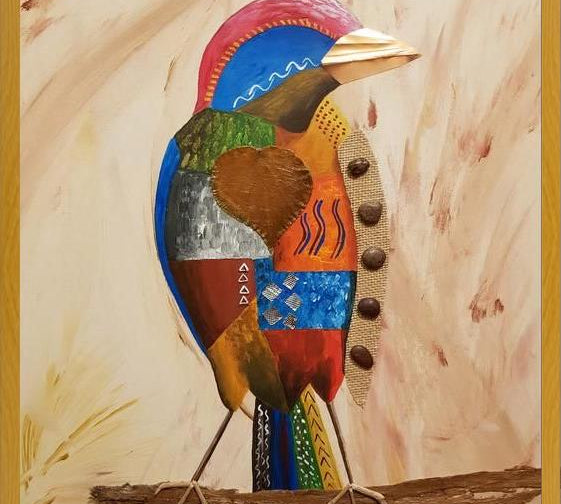 Cuadro Pájaro 1