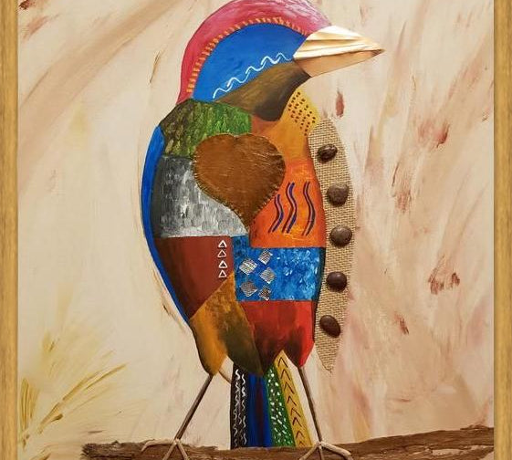 Cuadro Pájaro 1