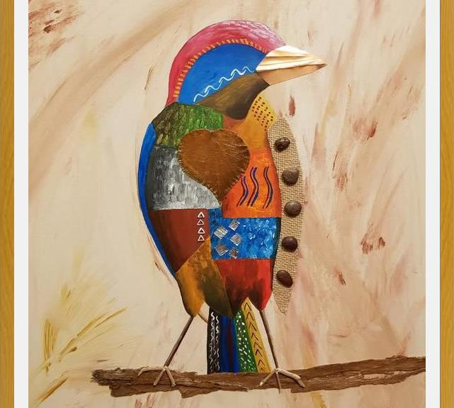 Cuadro Pájaro 1