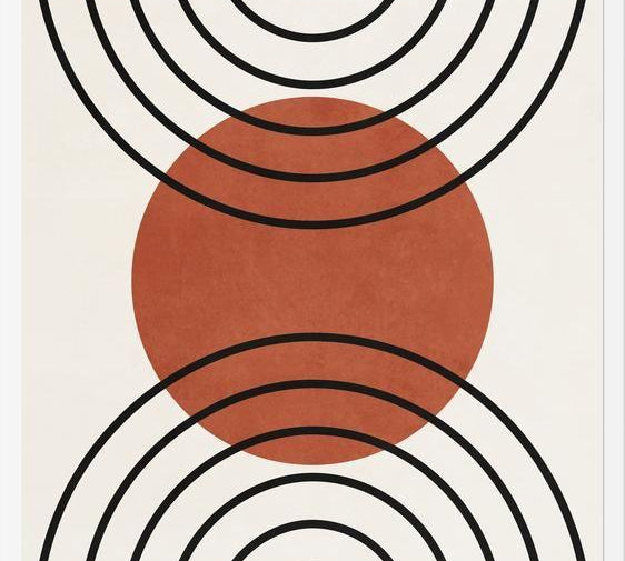 Cuadro Lines, Shapes And Colors - v02