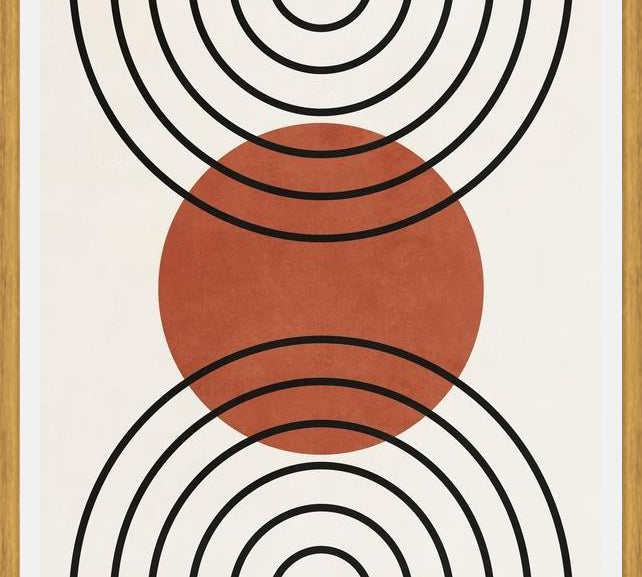 Cuadro Lines, Shapes And Colors - v02