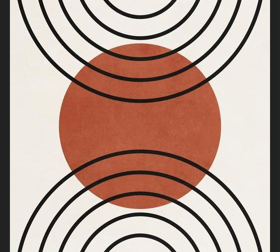 Cuadro Lines, Shapes And Colors - v02