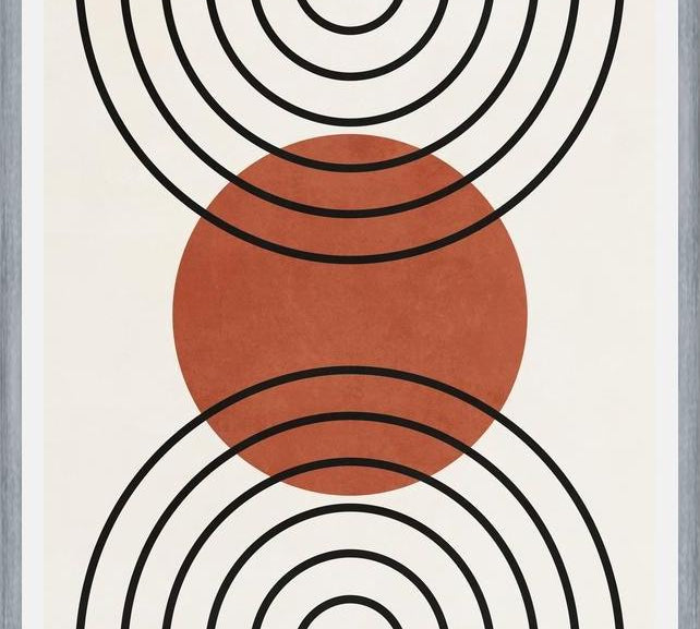 Cuadro Lines, Shapes And Colors - v02