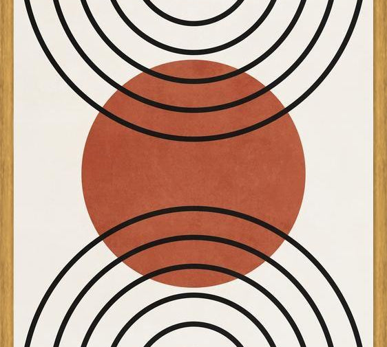 Cuadro Lines, Shapes And Colors - v02