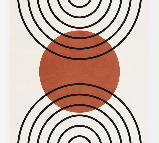 Cuadro Lines, Shapes And Colors - v02