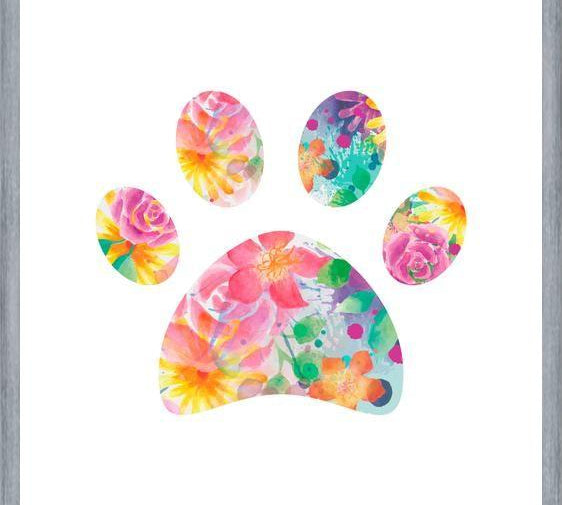 Cuadro Floral Paw