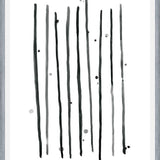 Cuadro Watercolor lines & dots - vertical
