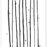 Cuadro Watercolor lines & dots - vertical