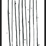 Cuadro Watercolor lines & dots - vertical