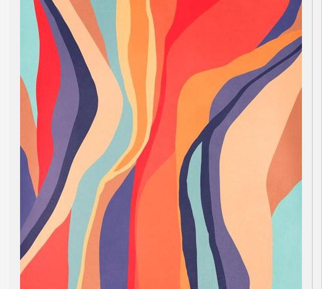 Cuadro Psychedelic pattern 03