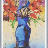 Cuadro Blue Vase with Flowers
