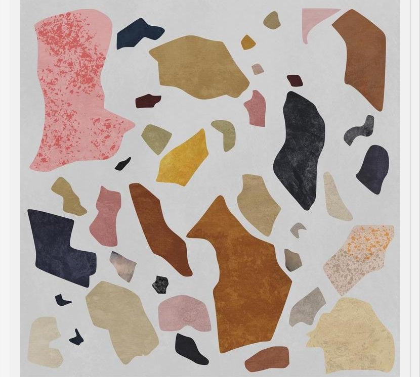 Cuadro Terrazzo Collage