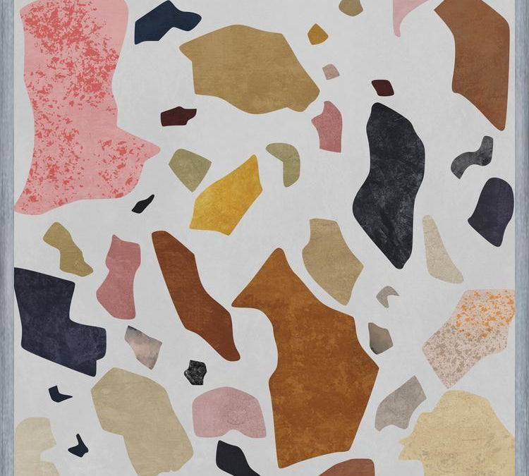 Cuadro Terrazzo Collage