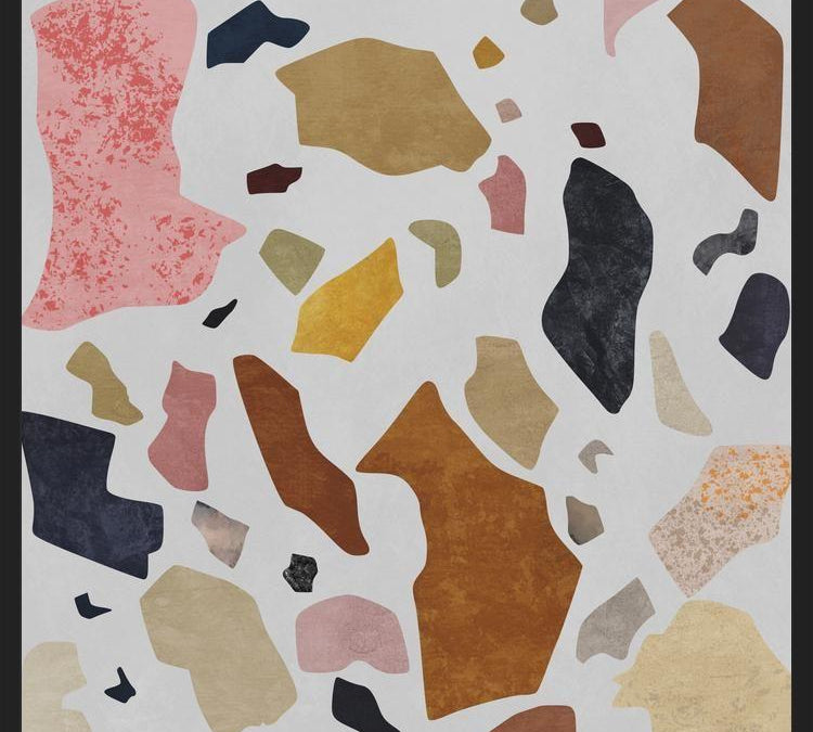 Cuadro Terrazzo Collage