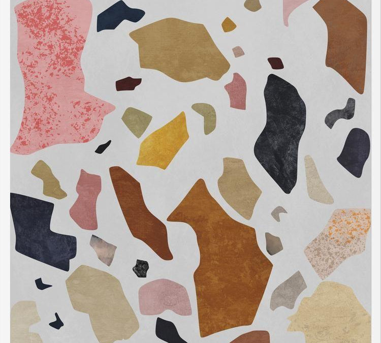 Cuadro Terrazzo Collage