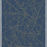 Cuadro Composición de Triângulos - Azul