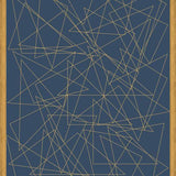 Cuadro Composición de Triângulos - Azul