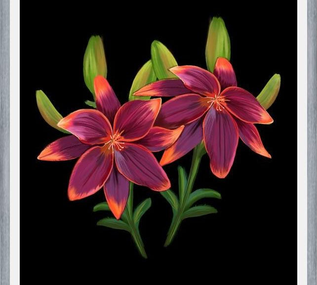 Cuadro Cute lilies