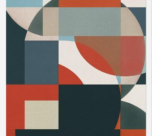 Cuadro Geometric Roots 4