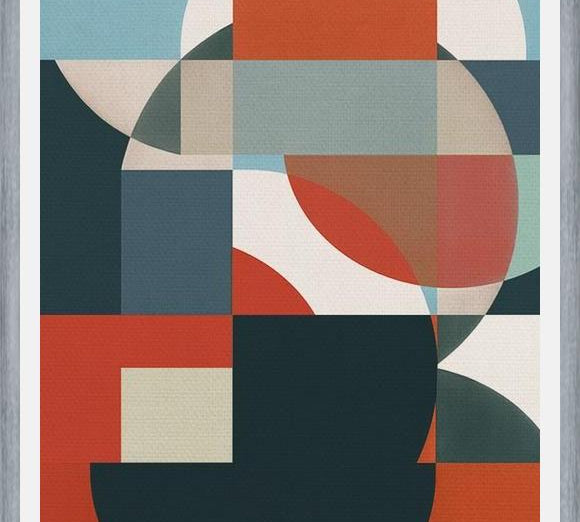 Cuadro Geometric Roots 4