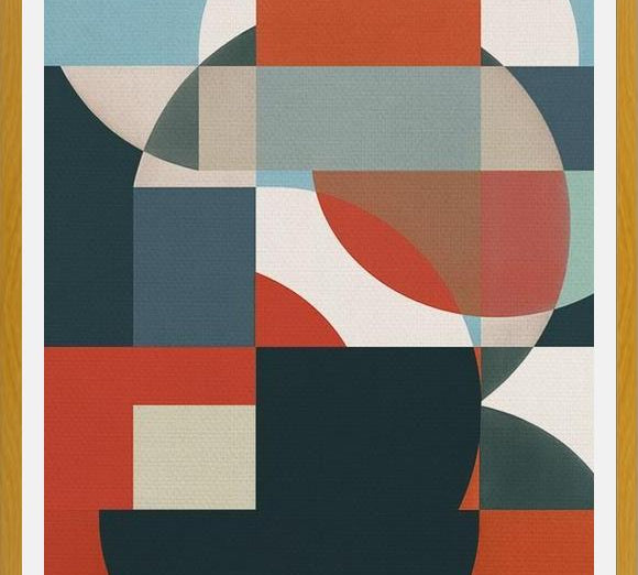 Cuadro Geometric Roots 4