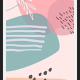 Cuadro Abstract pastel