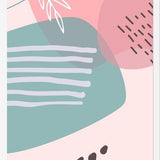 Cuadro Abstract pastel
