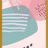 Cuadro Abstract pastel