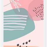Cuadro Abstract pastel