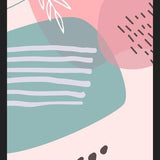 Cuadro Abstract pastel
