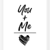 Cuadro You And Me Is Love